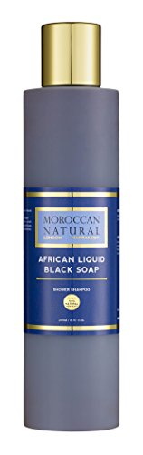 Moroccan Natural: African Liquid Black Soap (200ml) - Helping Communities across Africa