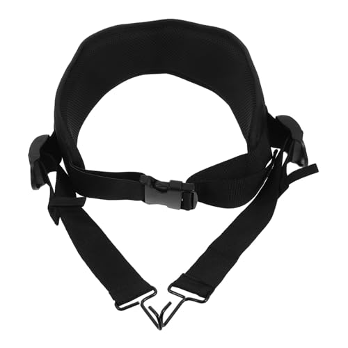 Sangle pour caisse claire réglable et ceinture de djembé noire