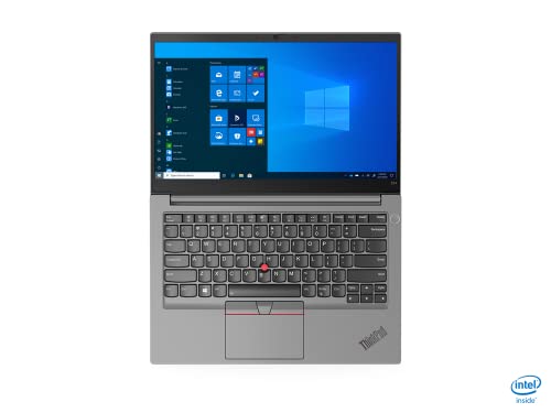 Image of Lenovo ThinkPad E14 Intel Core i3 11th Gen 14 inch FHD IPS Thin and Light Laptop (8GB RAM /512 SSD /DOS /Fingerprint Reader /Black /1.59 kg), 20TAS14C00