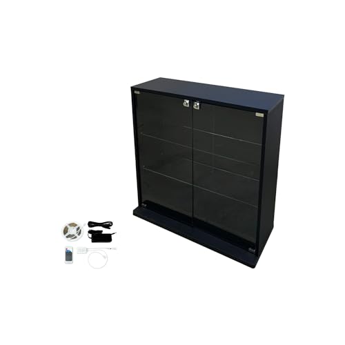 nƋ RNVbN DIO fBI Ch 90cm [^Cv { LEDt t RNVP[X KXP[X fBXvCbN (90cm 81cm ubN, s28cmizCg LEDZbgj)