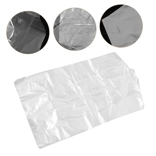 GLEAVI 40pcs Clear Plastic Garment Covers Thicken Clothes Bags for Hanging Clothes Storage for Wardrobe and Travel Lightweight and Portable4