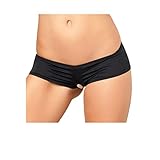 ▶ Geeignet für alle Gelegenheiten: perfekt zu verwenden als Panty / Bike Short / Yoga Short / Schlaf Shorts / Perfekt unter Kleid Panty.❤Damen Sexy Dessous Spitze Lace Unterwäsche Höschen String Frauen Wäsche Perle Slips, Shorts Gag Offener rückenfreie Butt Dreieck Reizwäsche Kleid Thong Schwarzer Muster Einem Paket Pantys Bikinihose Brazilian Satin Elegant Bikini-Sets Rüsche