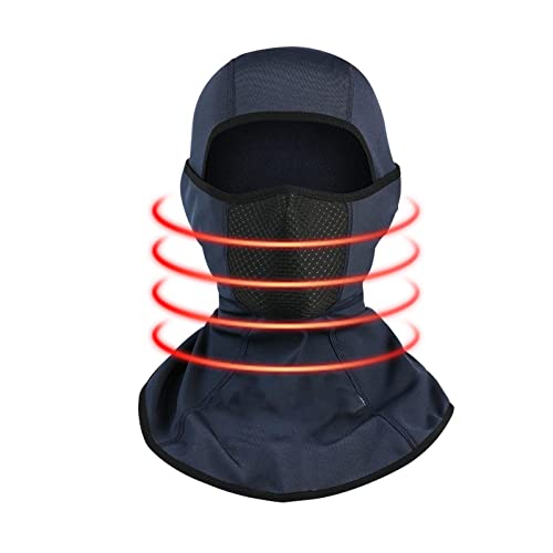 Capa de rosto | Capa de rosto de motocicleta à prova de frio para homens elástico | Capa de moto par