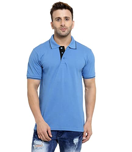 Image of Scott International Men's Cotton Regular Fit Polo Tshirt