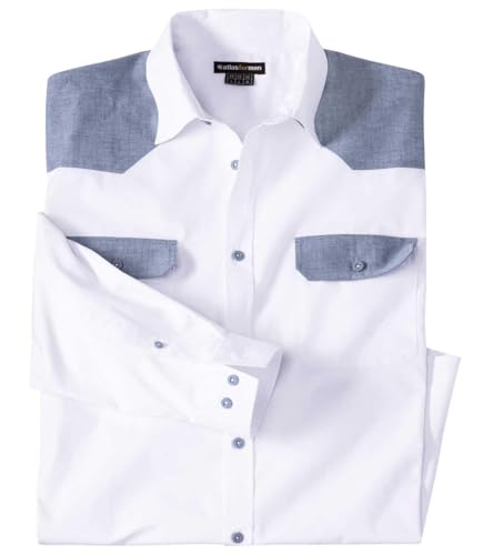 Chemise homme manches longues confort Atlas For Men grandes tailles