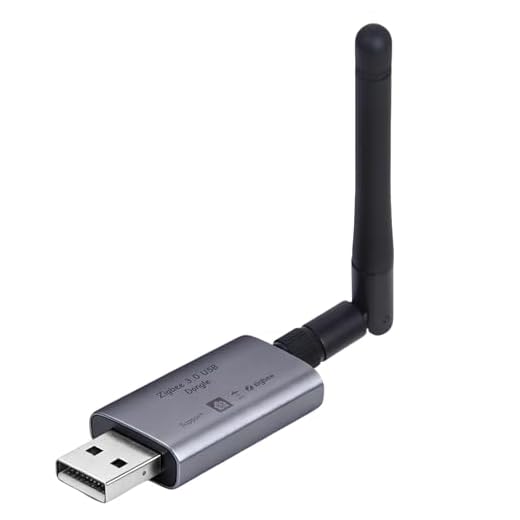 Yasorn Zigbee 3.0 Adattatore USB Gateway, Hub Zigbee Universale con Antenna,Coordinator per Home Assistant/Open HAB/Zigbee2MQTT,Gateway Casa Intelligente Plug & Play,Compatible con Linux/macOS/Windows