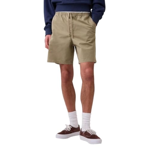 Image of Gap Men Solid Regular Fit Mid Rise Shorts