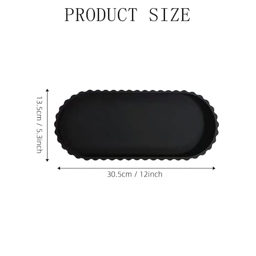 Plateau de salle de bain en silicone pour flacons et savon