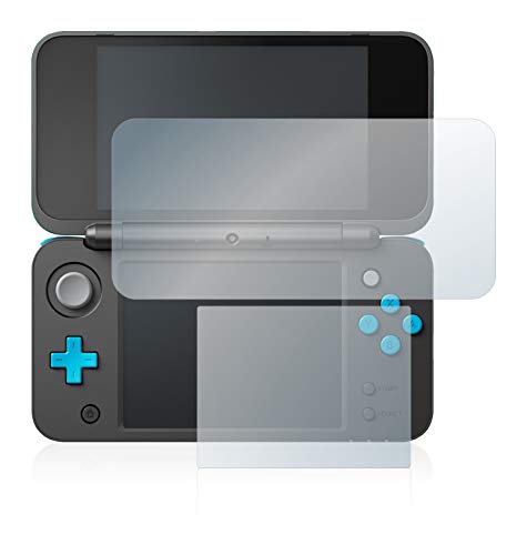 BROTECT Panzerglasfolie kompatibel mit New Nintendo 2DS XL - Schutzglas Schutzfolie [Extrem Kratzfest 9H, Anti-Fingerprint, Ultra-Transparent] Cover