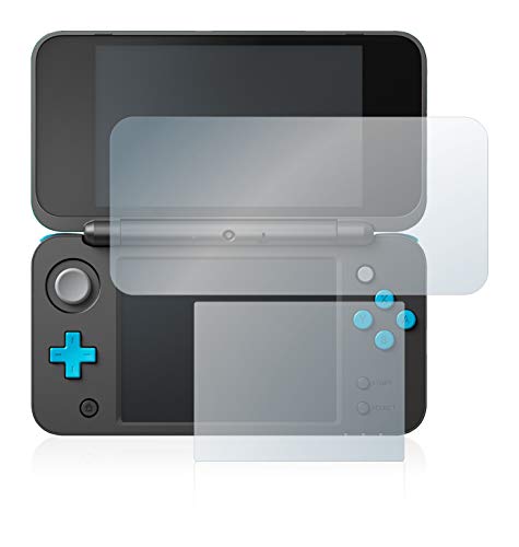 BROTECT Glas Screen Protector compatibel met New Nintendo 2DS XL Schermbeschermer [9H hardheid, Beschermglas-Folie niet gehard glas]