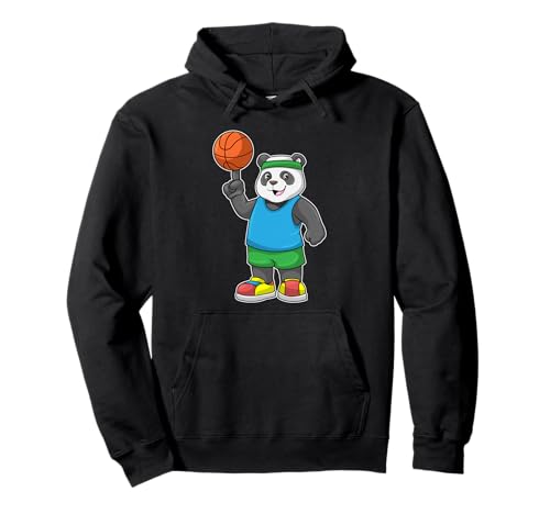 Panda Basketballspieler Basketball Sport Pullover Hoodie