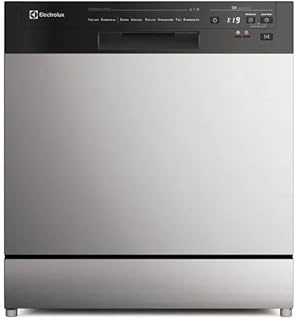 Lava-louça electrolux 8 serviços inox com programa lava e seca 50' (