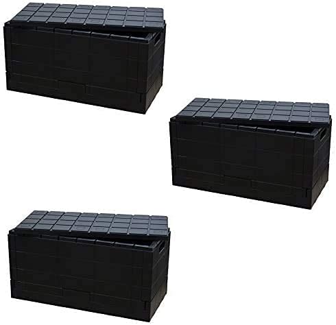 Amazon.co.jp: 日本製 Grid Container グリッドコンテナー ブラック 3