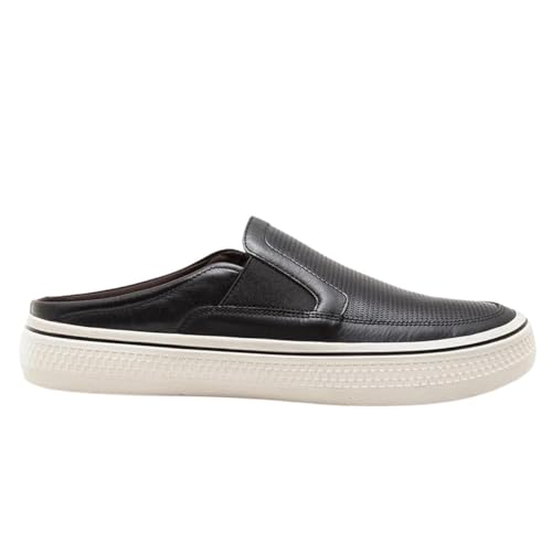 Mule Masculino Denim Fender Preto Tabaco Democrata 290204-001