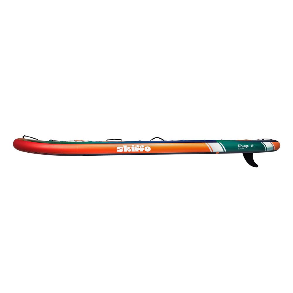 Skiffo Rivage Sunset 11' – Sup Inflable 2 en 1 Kayak Completo – 335 x 86 x 15 cm – MAX 160 kg – Estable y versátil – Diseño único