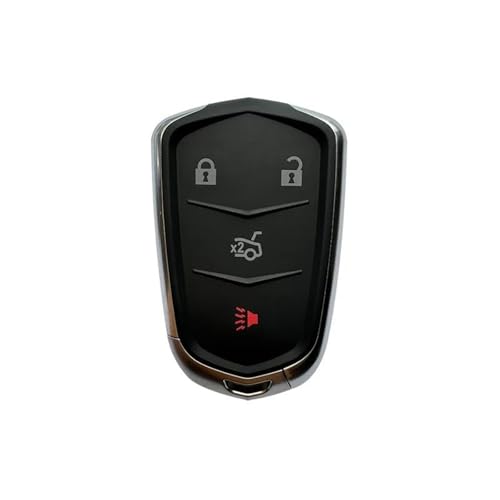 Coque de clé pour Cadillac SRX CTS ATS Escalade étui de remplacement de qualité supérieure