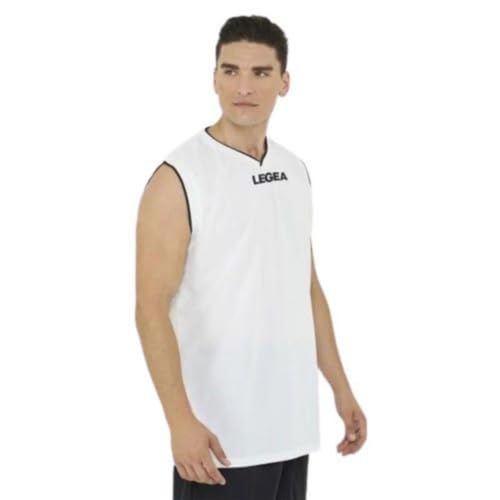 Legea Hombre Las Vegas Chandal, Bianco/Nero, XXX Large