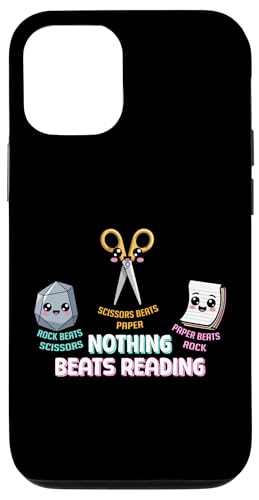 Nothing Beats Reading World Book Day �ʔ����Ǐ� �X�}�z�P�[�X iPhone 12/12 Pro �p