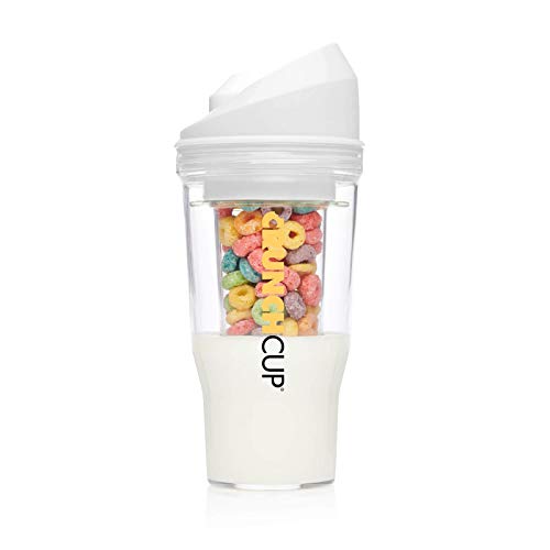 CRUNCHCUP XL Portable Cereal Cup for Breakfast On...
