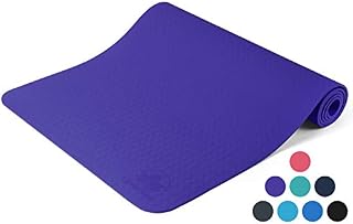 Clever Yoga Mat BetterGrip Eco-Friendly with The Best Non-Slip and Durable TPE(6mm) –
