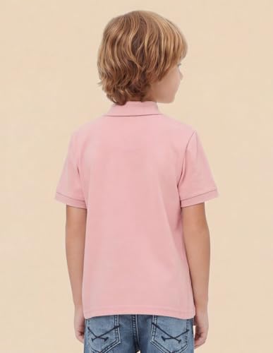 Image of U.S. Polo ASSN. Kids Polo T Shirt for Boys - 100% Cotton, Embroidered Logo, Kids Polo T Shirt for Boys