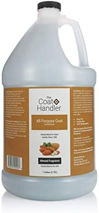 The Coat Handler All-Purpose Coat Dog Conditioner, 1 Gallon - All Natural Ingredients, Handcrafted, Loosens Tangles and Eliminates Static, Professional Grade