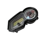 YNGHWU Cuentakilómetros 1 Pieza para Motocicleta Robinson BYQ125-8 ZS125-48A ZS150-48A, Odómetro, Tacómetro, Voltímetro Digital,...