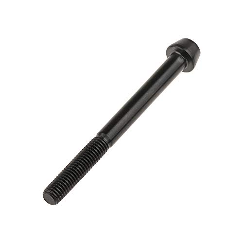 Image of Titanium Ti Bolt M5x9 16 18 20 25 30 35 40 45 50 55 60mm Tapered Head Screws Pack of 4 (M5x55mm, Black)
