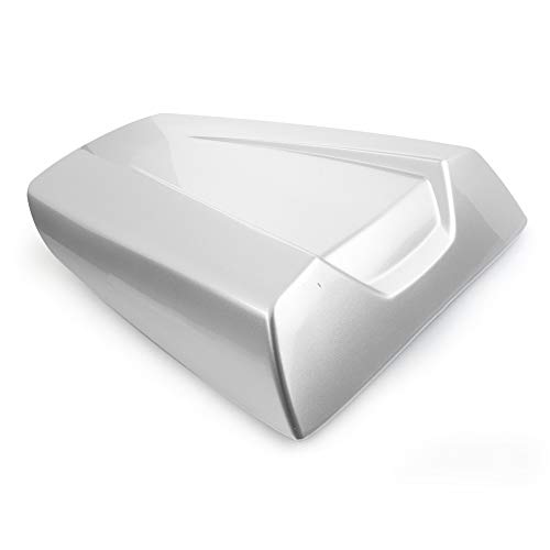 GZYF Motorcycle Rear Passenger Pillion Seat Cowl Fairing Cover for Suzuki SV650/SV1000 2003-2010, Silver