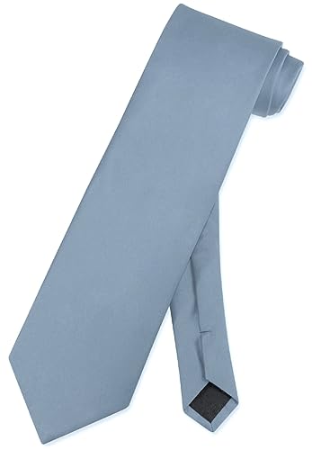 Men's Dress Vest Necktie Set Solid Color Neck Tie Vests for Suit or Tuxedo3