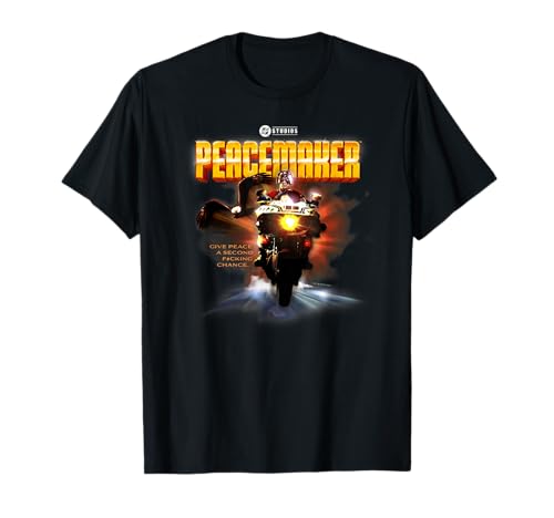 DC Comics Peacemaker Give Peace A Second Chance Poster T-Shirt