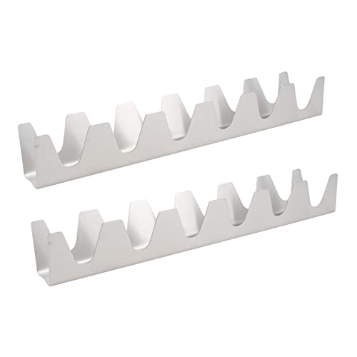 FUNOMOCYA Cooking Rack for Tacos 2pcs Silver Taco Holder Grill Rack Easy to Clean Dishwasher Safe