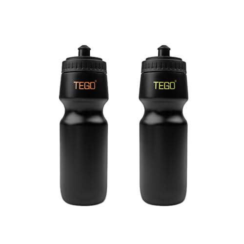 TEGO RIDE - BPA Free Plastic Bottle (700 ml) - Black Orange and Black Green (B0CXF27H41) Amazon Price History, Amazon Price Tracker