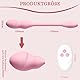 BDSMYEE Vibration für Frauen,Vibrator mit 10 Vibrationsmodi, vibrierender Dildo Aufblasbar mit Fernbedienung,Sexspielzeug für Frauen solo,Klitoris Stimulator für Sie (rosa)