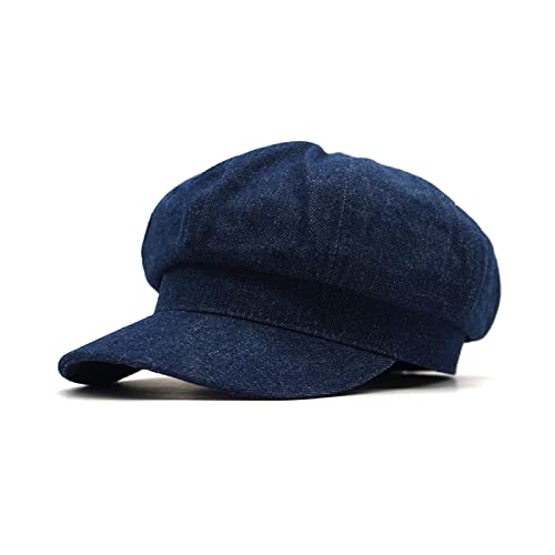 Chapeau octogonal en denim pour femme idéal pour vos sorties urbaines