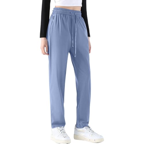 Beeswan Pants Stretch Active Workout 2025 Drawstring Summer Elastic Waist Quick Drying Straight Trousers4