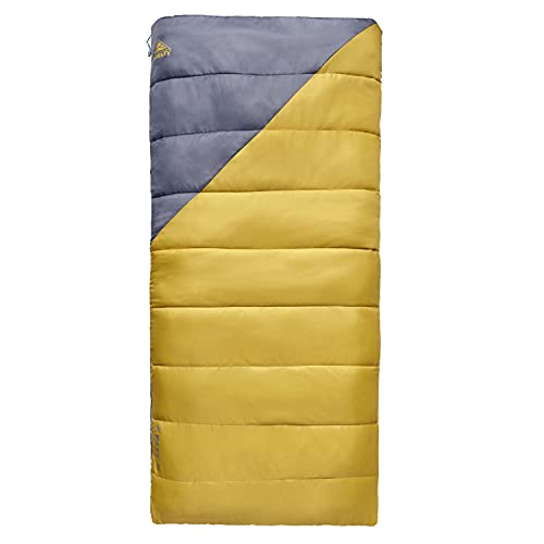 Kelty Campground Kit, bolsa de dormir rectangular para 1 persona con relleno sintético para 40 grados y colchoneta autoinflable miniatura 2