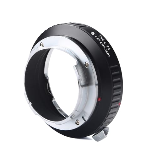 Adaptador de Montura de Lente K&F Concept para Lente con Montura Pentax PK a Cuerpo de Cámara con Montura L/M miniatura 6