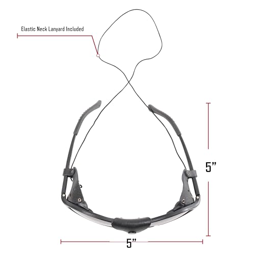 Rothco Glacier Sunglasses with Wind Guard - Secure Protection to Brave the Elements