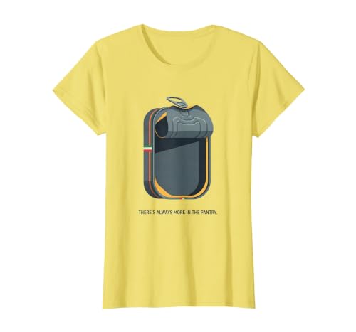 There's Always More In The Pantry Portuguese Heritage Family T-Shirt, Women, Lemon Yellow, Large