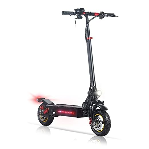 Electric Scooter for Adults, 1000W Motor Up to 28 MPH & 30 Miles Scooter Electric for Adults, 10" Off-Road Tires Commuting Electric Scooters with Dual Disc Brake System