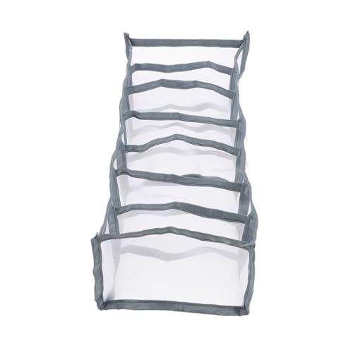 Cabilock Mesh Clothes Drawer Organizer Multi Jeans Compartment Storage for Closet Capacity Practical Design for Clothing Socks and Sundries and Space Saving