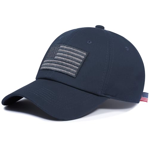 Image of American Flag Hat, Adjustable Fit USA Baseball Cap for Men Women, Dad Hats, Outdoor Ball Caps for Casual Wear