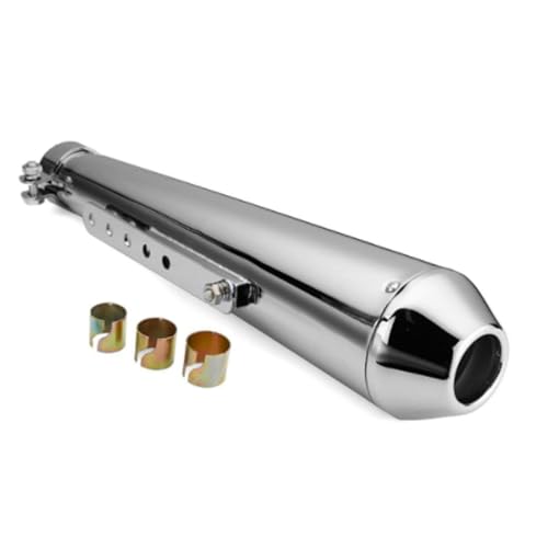 qingshenyi �o�C�N�}�t���[�T�C�����T�[ �X���b�v�I���}�t���[ �o�C�N ���� �ėp 38mm-45mm �G�L�]�[�X�g�p�C�v �r�C�� �I�[�g�o�C�r�C�p�C�v (�X�^�C��D,�V���o�[)