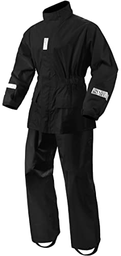 MontGear Motorcycle Jacket for Men Women Motorbike Biker Riding Jacket Waterproof Rain Suit with High Visibility Reflective Tape(Black-L) MontGear Motorcycle Jacket for Men Women Motorbike Biker Riding Jacket Waterproof Rain Suit with High Visibility Reflective Tape(Black-L)