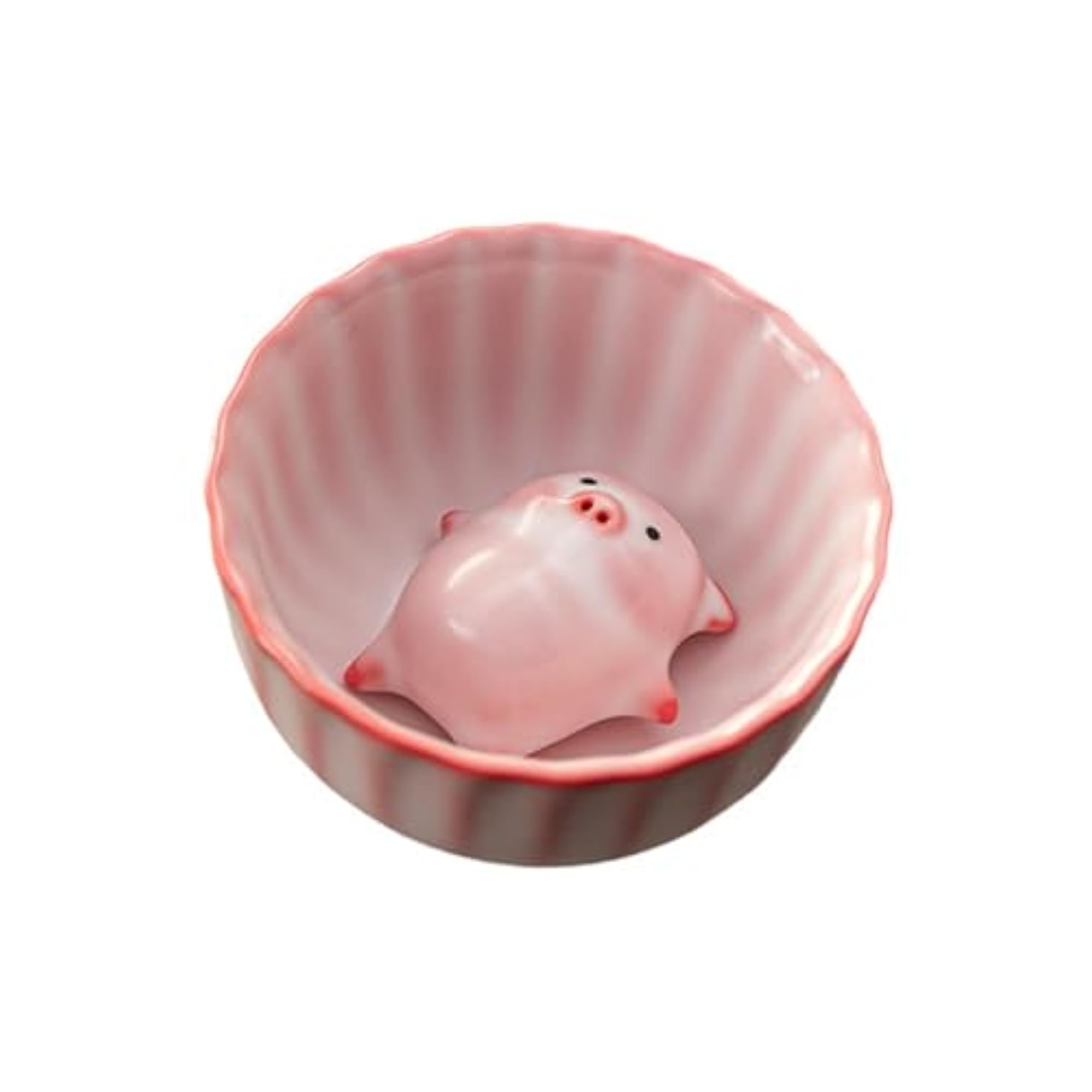 Ceramic Tea Cup with Tea Pet Kung Fu Teacup, 120 ml