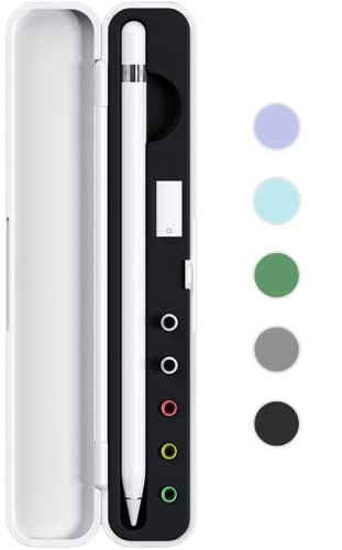 Carrying Case for Apple Pencil 2nd Gen and 1st Generation - Storage Box with Lid - Pen Protective...