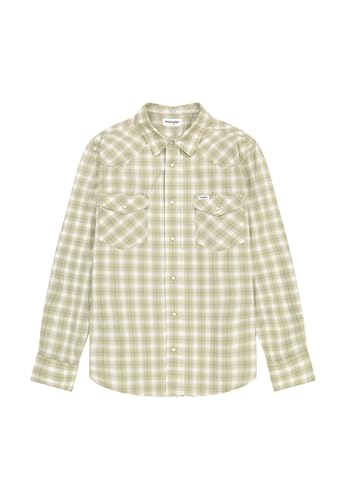 Chemise Homme Wrangler Western en jean authentique coupe regular