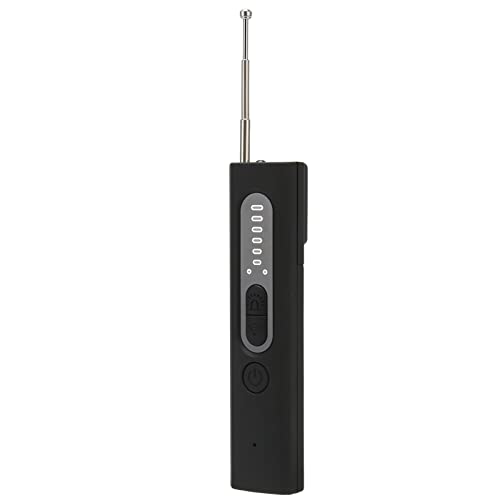 Wireless Camera Detector, Portable RF Signal Detector, 5 Levels Sensitivity Pen Shape Mini Camera Bug Finder for GPS Tracking Device
