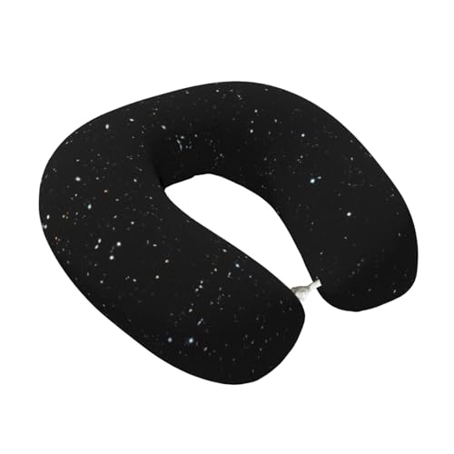 Almohada espuma viscoelástica cuello U negra 25x30 cm miniatura 2